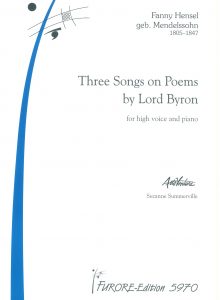 Drei Lieder nach Texten von Lord Byron